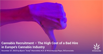 Cannabis Recruitment – The High Cost of a Bad Hire in Europe’s Cannabis Industry
